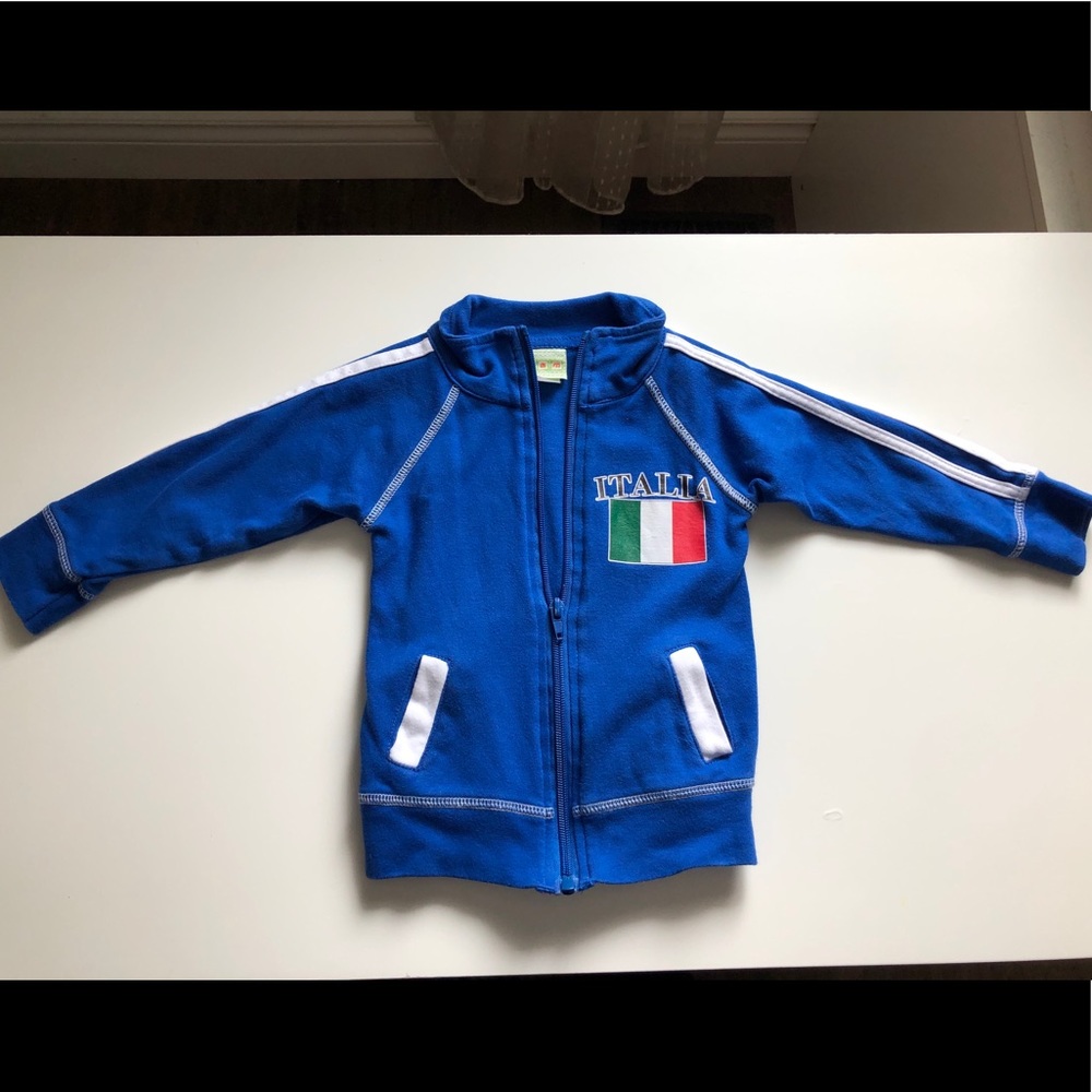18M Girls: Italia Zip-Up Sweater
